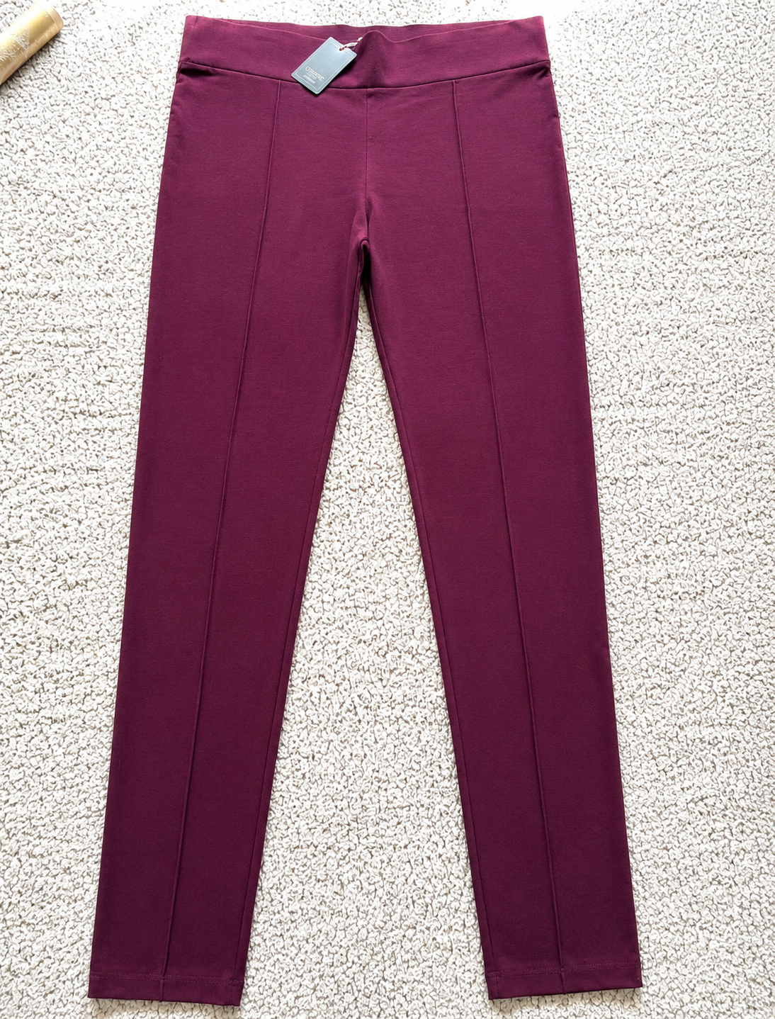 Pantalón Clínico Cherokee Burdeo Talla M | Uniforme Clínico Mujer - Imagen 4